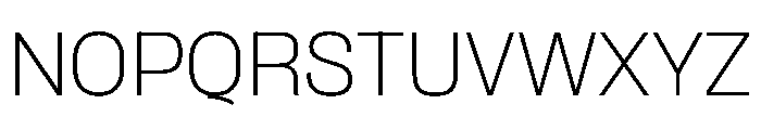 PPFormulaNormal Thin Instance Font UPPERCASE