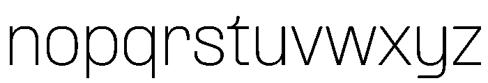 PPFormulaNormal Thin Instance Font LOWERCASE