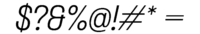 PPFormulaSemiCondensed LightItalic Instance Font OTHER CHARS