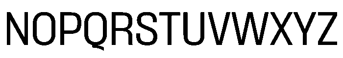 PPFormulaSemiCondensed Regular Instance Font UPPERCASE