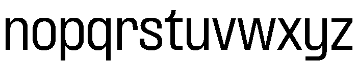 PPFormulaSemiCondensed Regular Instance Font LOWERCASE