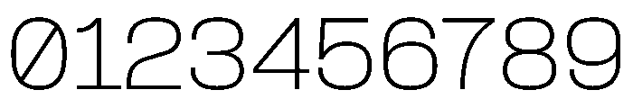 PPFormulaSemiExtended Thin Instance Font OTHER CHARS