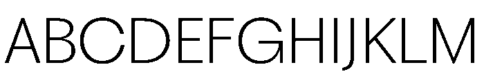 PPFragment SansExtraLight Instance Font UPPERCASE