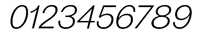 PPFragment SansExtraLightItalic Instance Font OTHER CHARS
