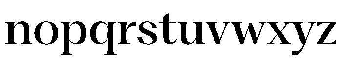 PPFragment SerifMedium Instance Font LOWERCASE