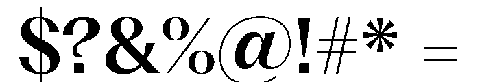 PPFragment SerifSemiBold Instance Font OTHER CHARS