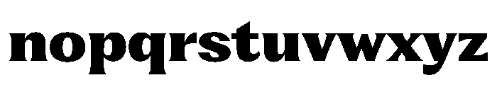 PPFragmentGlare Black Instance Font LOWERCASE