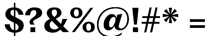 PPFragmentGlare Bold Instance Font OTHER CHARS