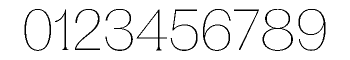 PPFragmentGlare Thin Instance Font OTHER CHARS