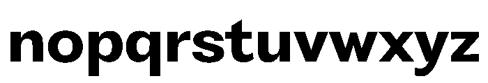 PPFragmentSans Bold Instance Font LOWERCASE