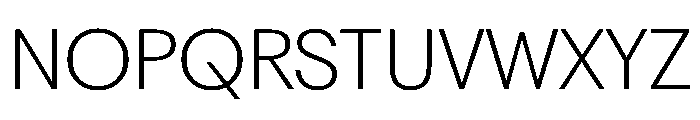 PPFragmentSans ExtraLight Instance Font UPPERCASE