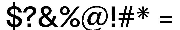 PPFragmentSans Medium Instance Font OTHER CHARS