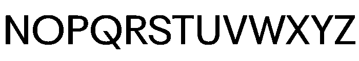 PPFragmentSans Regular Instance Font UPPERCASE