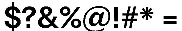 PPFragmentSans SemiBold Instance Font OTHER CHARS