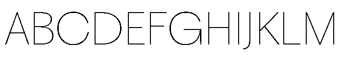 PPFragmentSans Thin Instance Font UPPERCASE