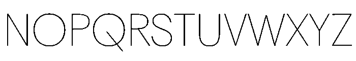 PPFragmentSans Thin Instance Font UPPERCASE