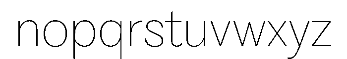 PPFragmentSans Thin Instance Font LOWERCASE