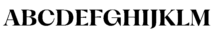 PPFragmentSerif Bold Instance Font UPPERCASE