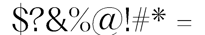 PPFragmentSerif Light Instance Font OTHER CHARS