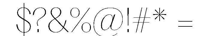 PPFragmentSerif Thin Instance Font OTHER CHARS
