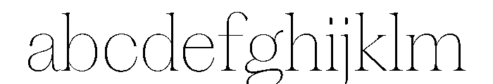 PPFragmentSerif Thin Instance FONT