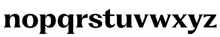 PPFragmentText Bold Instance Font LOWERCASE