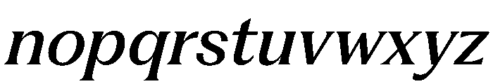 PPFragmentText MediumItalic Instance Font LOWERCASE