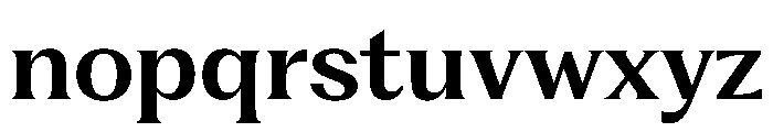 PPFragmentText SemiBold Instance Font LOWERCASE