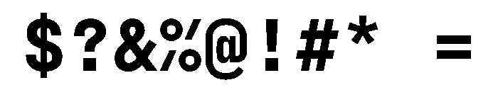 PPFraktionMono Black Instance Font OTHER CHARS