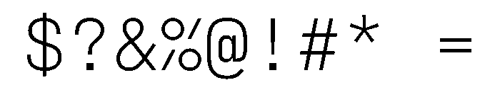 PPFraktionMono Thin Instance Font OTHER CHARS