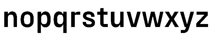 PPFraktionSans Bold Instance Font LOWERCASE