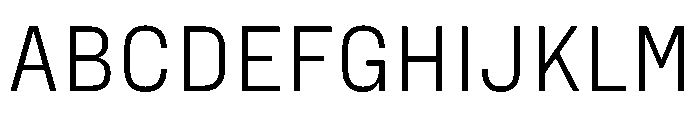 PPFraktionSans Light Instance Font UPPERCASE