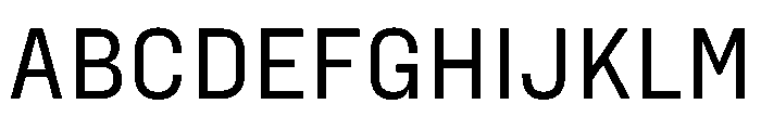 PPFraktionSans Medium Instance Font UPPERCASE