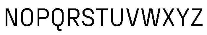 PPFraktionSans Regular Instance Font UPPERCASE