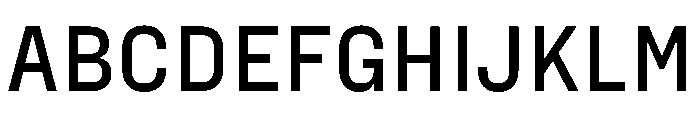 PPFraktionSans Semibold Instance Font UPPERCASE