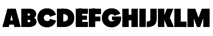 PPFrama Black Instance Font UPPERCASE