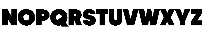PPFrama Black Instance Font UPPERCASE