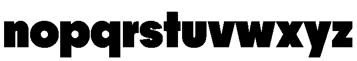 PPFrama Black Instance Font LOWERCASE