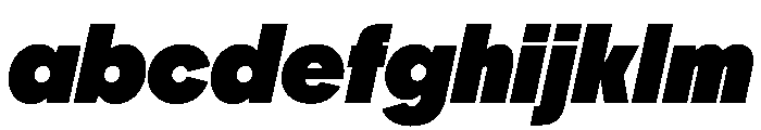 PPFrama BlackItalic Instance FONT