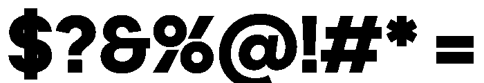 PPFrama Bold Instance Font OTHER CHARS