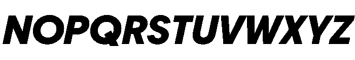 PPFrama BoldItalic Instance Font UPPERCASE