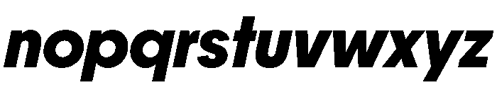 PPFrama BoldItalic Instance Font LOWERCASE