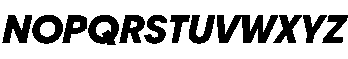 PPFrama BoldItalic Font UPPERCASE