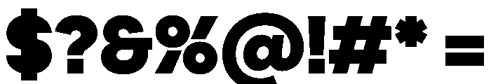 PPFrama Extrabold Instance Font OTHER CHARS