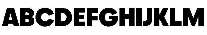 PPFrama Extrabold Instance Font UPPERCASE