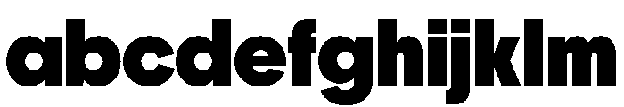 PPFrama Extrabold Instance FONT