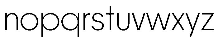 PPFrama Extralight Instance Font LOWERCASE