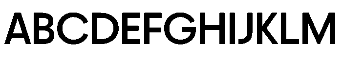 PPFrama Medium Instance Font UPPERCASE