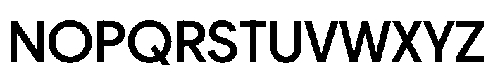 PPFrama Medium Instance Font UPPERCASE