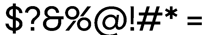 PPFrama Regular Instance Font OTHER CHARS